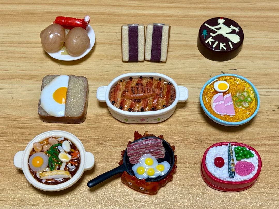 期間限定特別価格！ジブリパーク限定 オリジナル 食べ物マグネット 9種