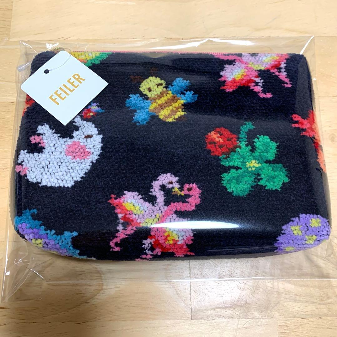 FEILER 神崎恵さん×フェイラー ファンキーフォーチュン ポーチ