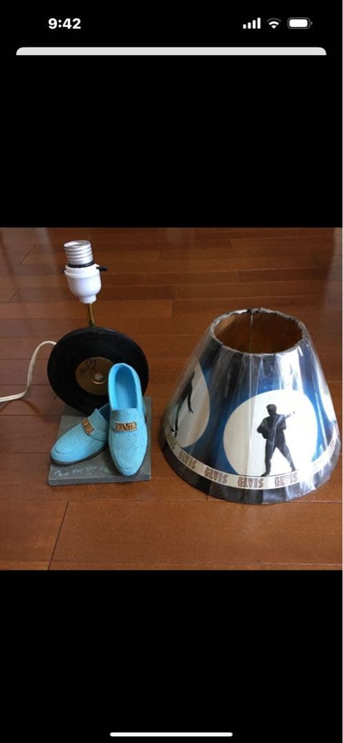 エルビス・プレスリー ランプ 未使用