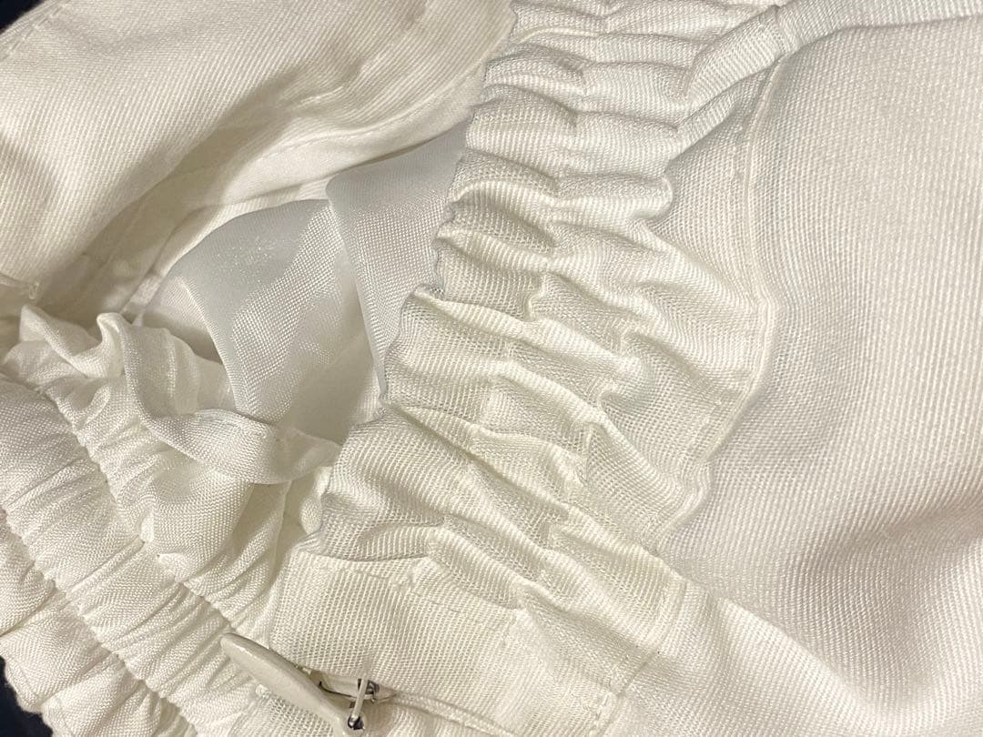 Nala 白 ドレスパンツ