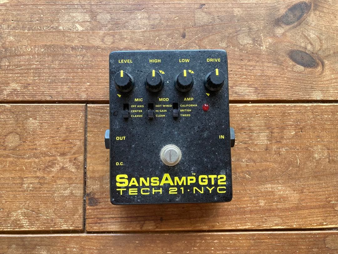 ギター Tech 21 SansAmp GT2 Amazon | TECH 21 GT2 サンズアンプ SansAmpギター用アナログアンプ