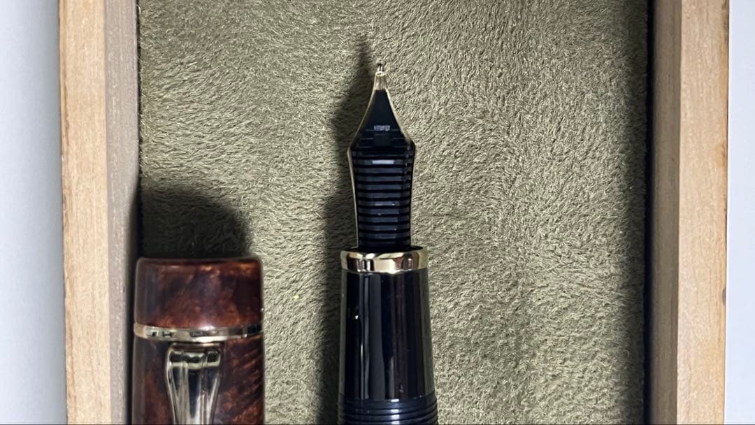 超希少 セーラー 万年筆 創業90周年記念 長原宣義作 長刀研ぎ 万年筆道楽