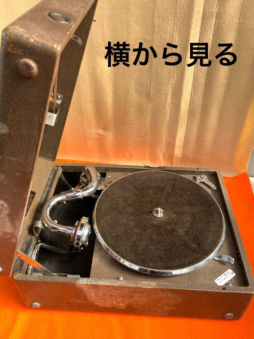 ポータブル蓄音機 コロンビア204
