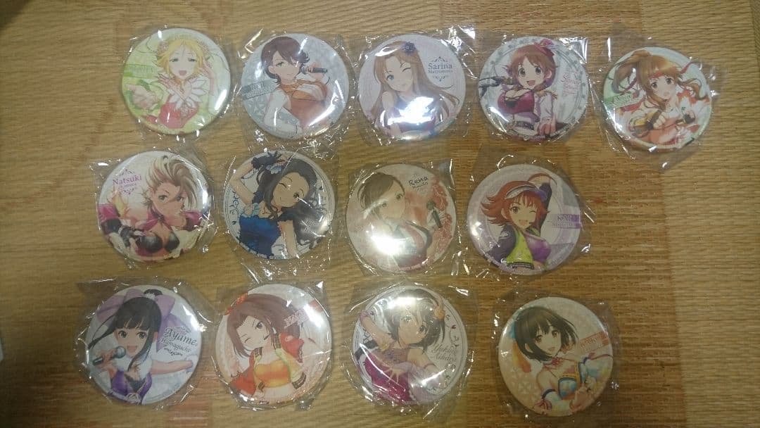 【最新の缶バッジ更新】デレステ 缶バッジ