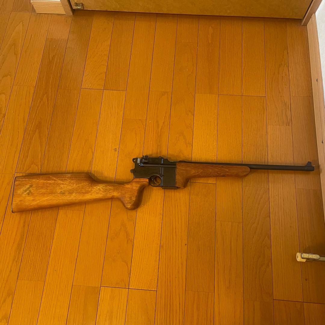 絶版品】金属モデルガンハドソンモーゼル カービン14.5インチ装飾用