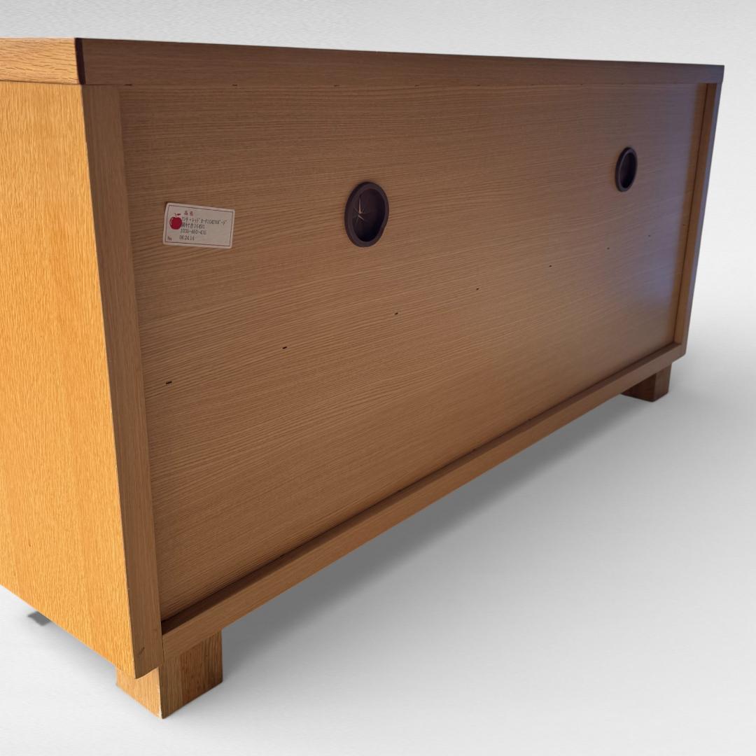 大川家具 アンリ 104TVボード レッドオーク材 日本製