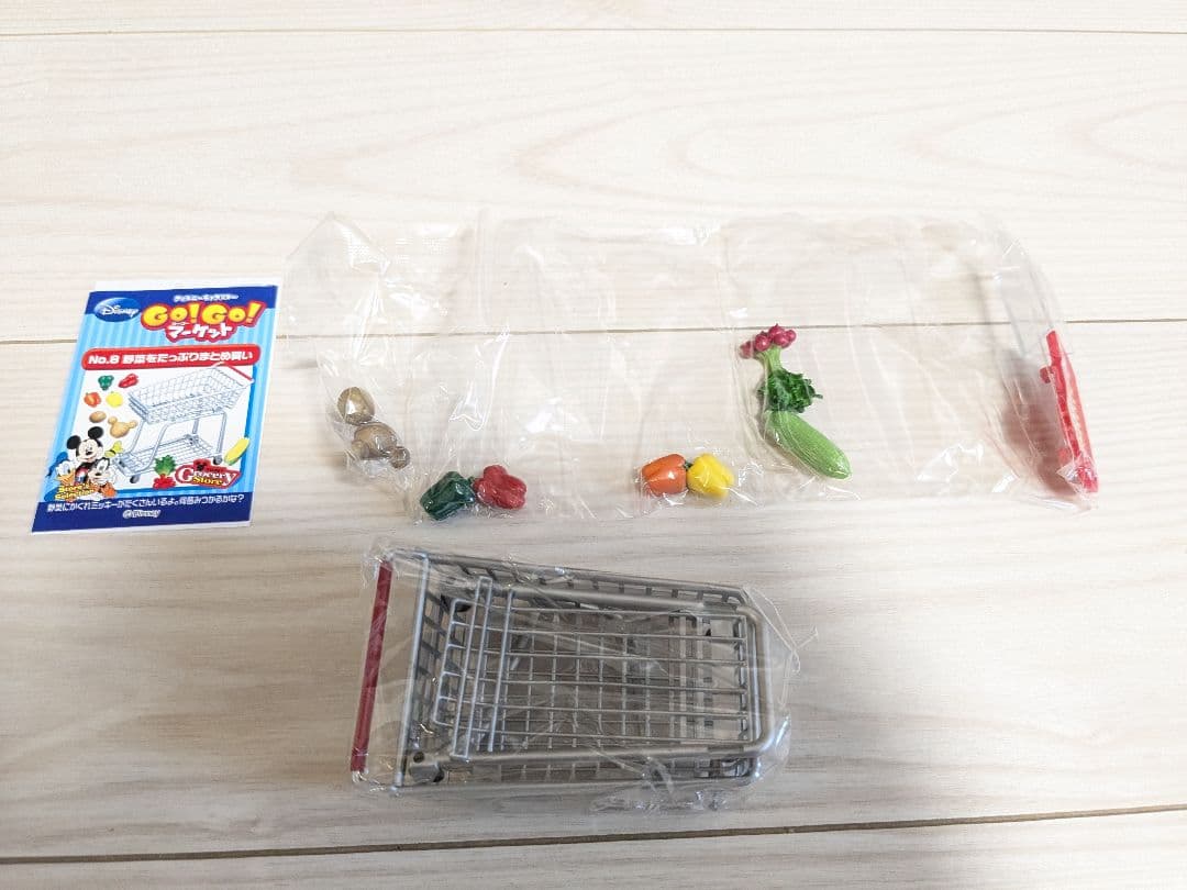 全8種コンプリート ディズニーキャラクター GO!GO！マーケット リーメント
