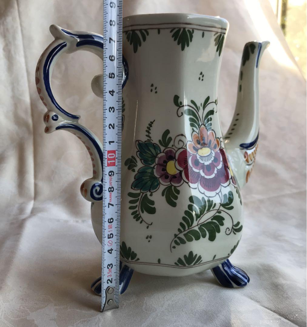 Delft polychrome ポット