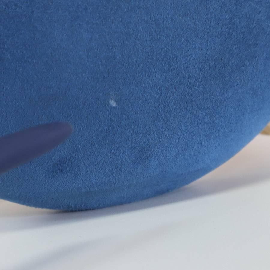 2脚同梱 匠工芸 マッシュルームスツール Lサイズ ウレタンクリア/青+黒/青