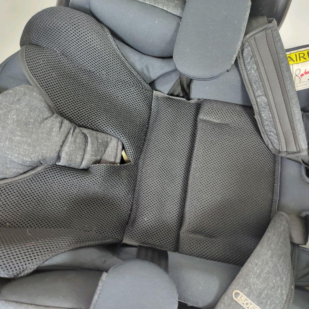 美品 Aprica アップリカ フラディアグロウ ピュアブラック ISOFIX