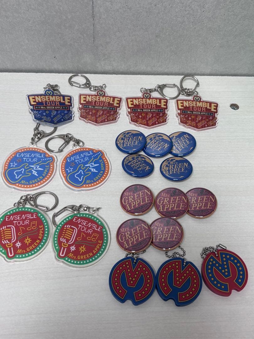 Mrs. GREEN APPLE Ensemble TOUR キーホルダー Mrs. GREEN APPLEアンサンブルツアーキーホルダー Mrs. GREEN APPLE
