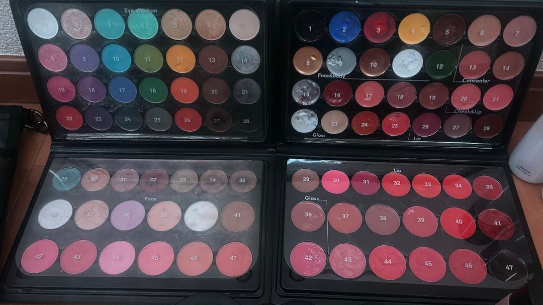 プロ用、美容学生メイク道具セット