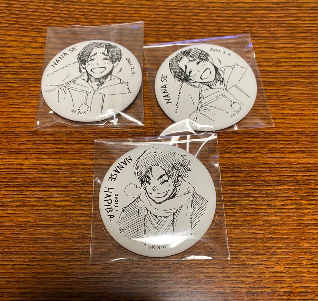 ブルーロック 七星虹郎 プリンセスカフェ あたりつき缶バッジ あたりツキ