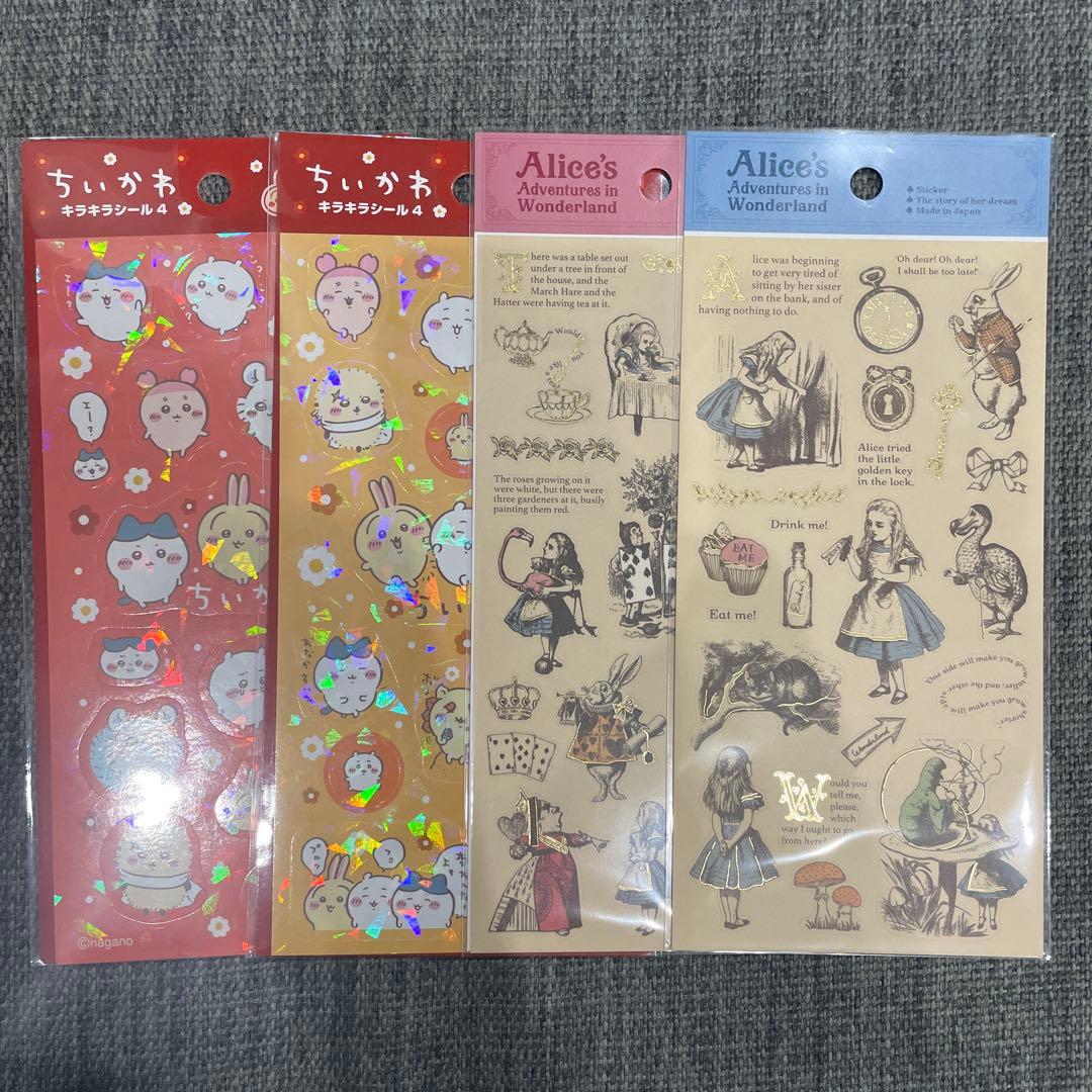 シール集め引退　527枚　100均中心　キャラクターシール　多種類　まとめ売り