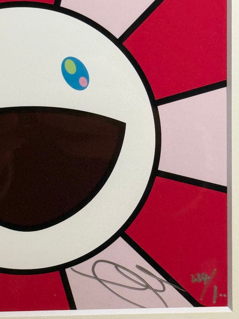 kaikaikiki 村上隆【Lot ofFlowers】シルクスクリーン 額装 - メルカリ