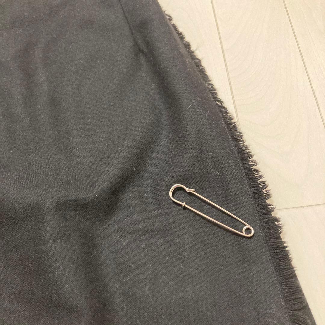 O'NEIL OF DUBLINウールブラックスカート