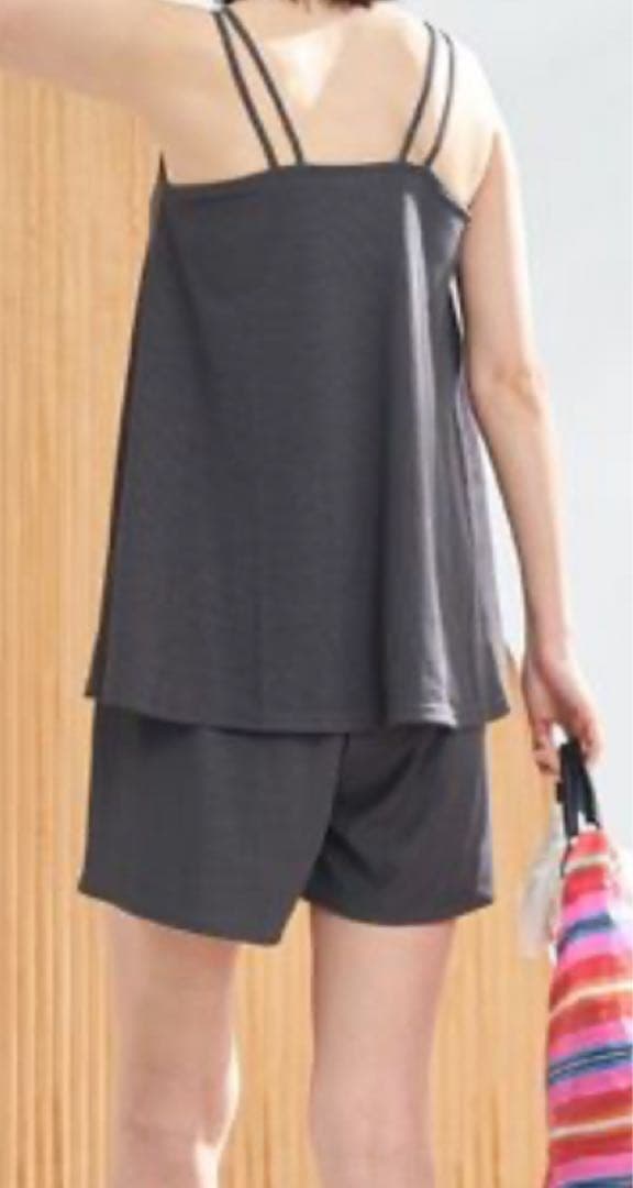 coen フレアキャミソールスイムウェア　5点セット