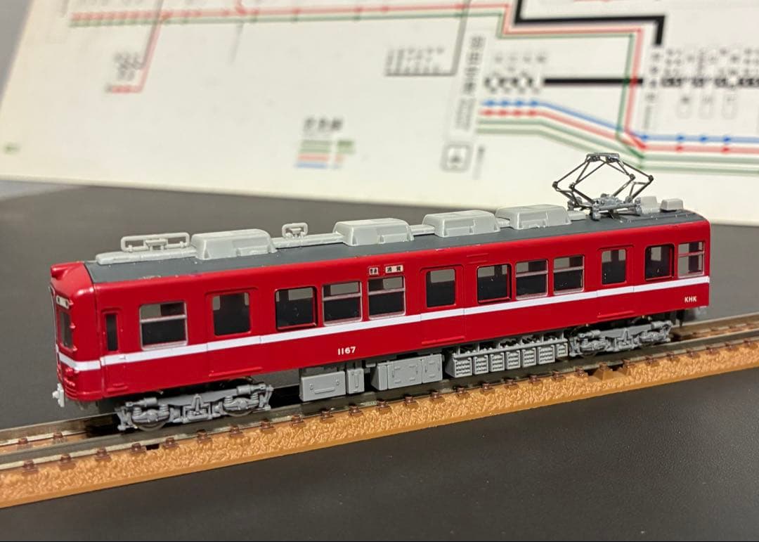 管理番号1739 京急 旧1000形（分散冷房車）キット組立品 4両