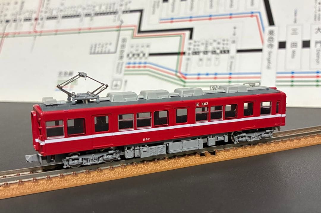 管理番号1739 京急 旧1000形（分散冷房車）キット組立品 4両