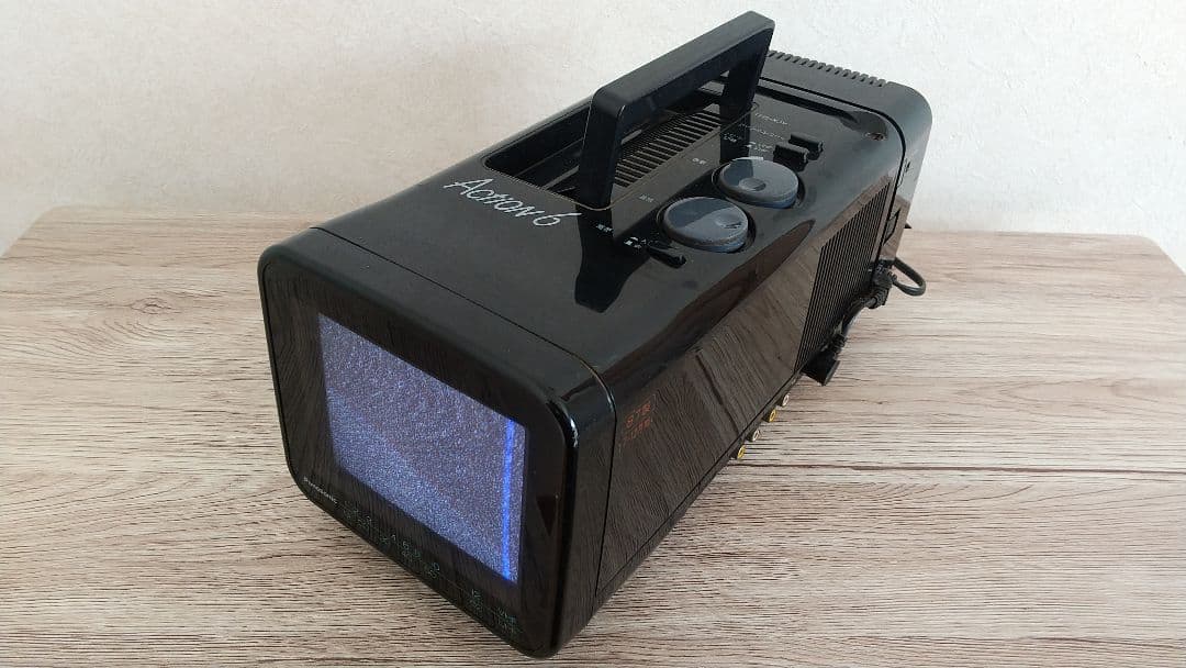 Panasonic Action6 6インチ ブラウン管 ポータブルテレビ - メルカリ