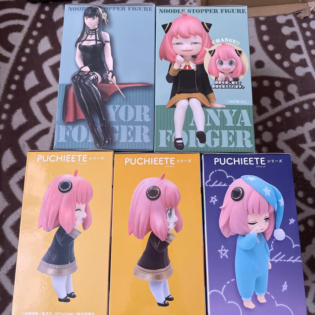 SPY×FAMILY アーニャ ヨル フィギュア 5体セット