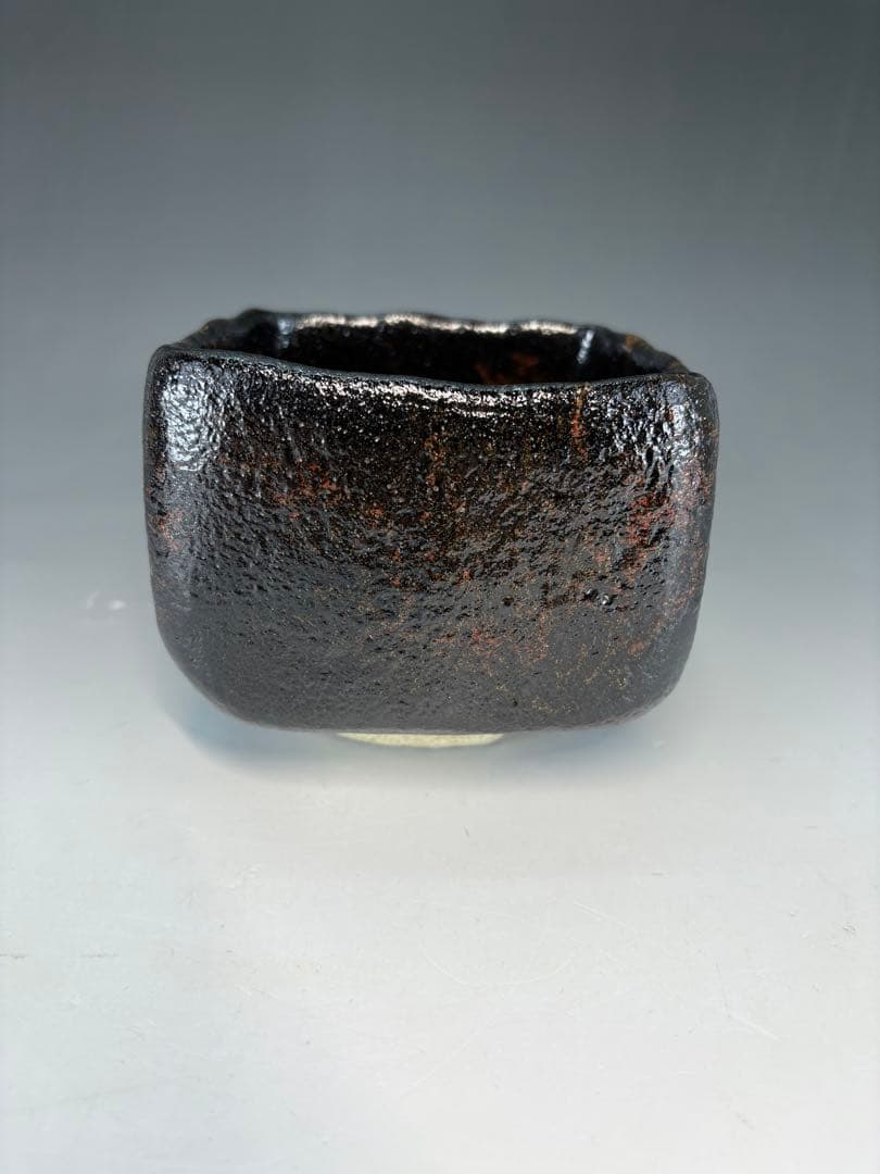 清閑寺窯 杉田祥平造 茶道具 抹茶碗 色絵ギリシャ黒像式馬車画 茶碗