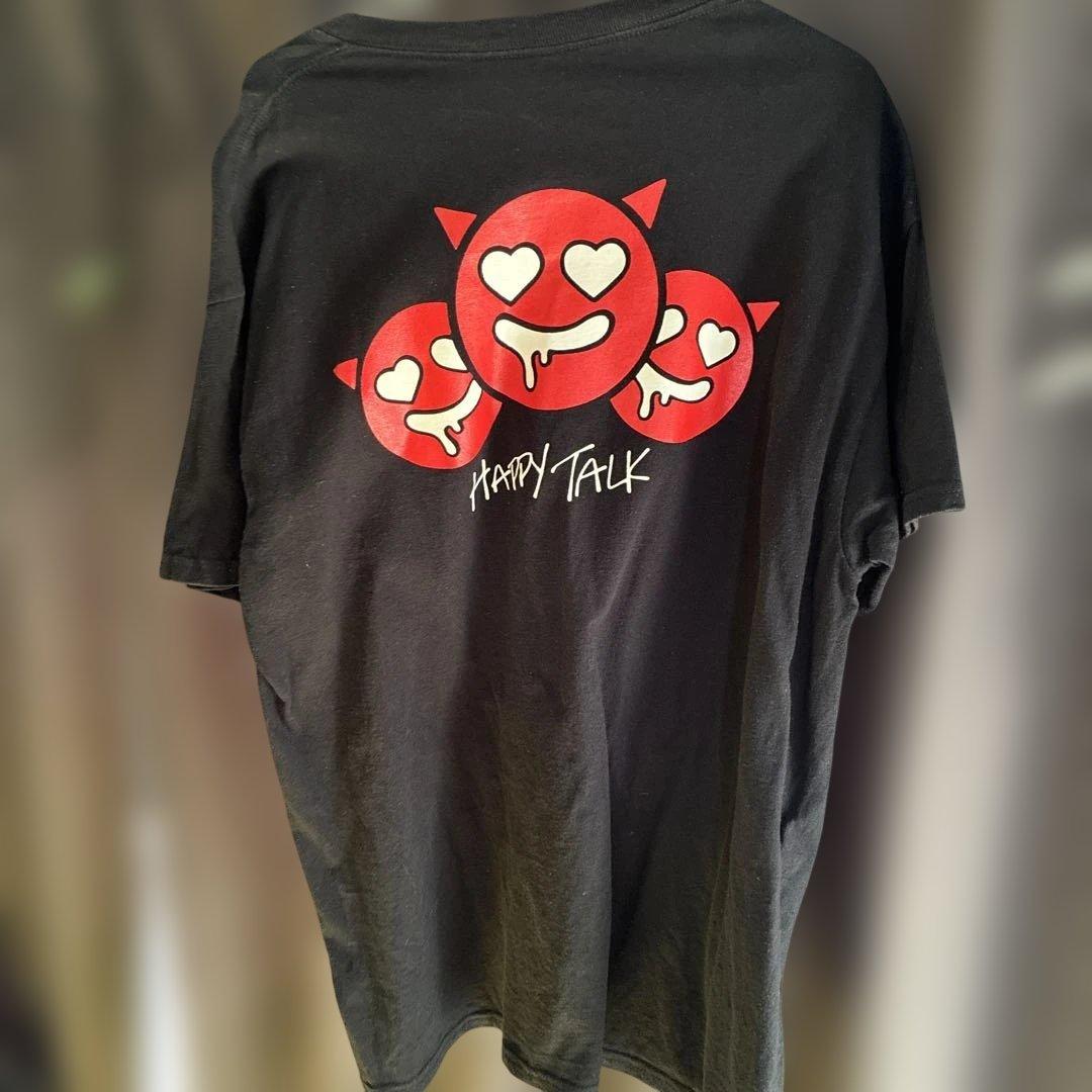 Happy Talk グラフィックTシャツ L 黒 paledusk