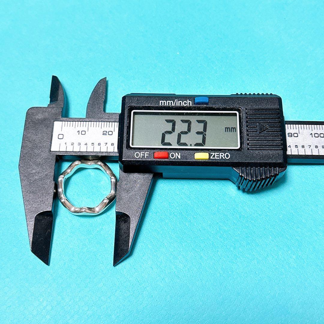 【美品】14号 ティファニー ジグザグ パロマピカソ ウェーブ リング