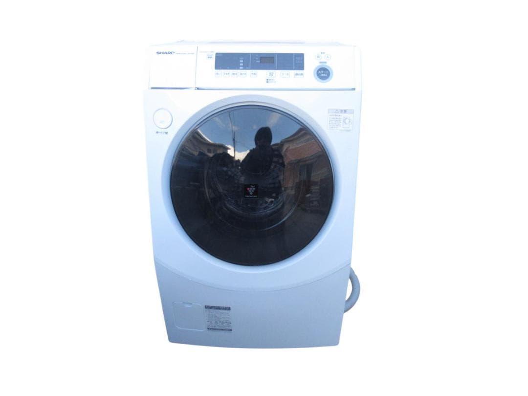 □095□SHARP□ドラム式洗濯乾燥機□22年製□ES-H10F-WR□ - メルカリ