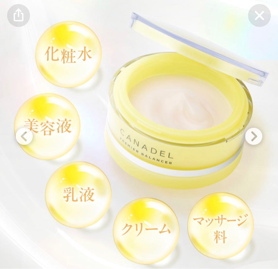 CANDEL プレミアバランサー オールインワンジェル58g毛穴ケア4個セット