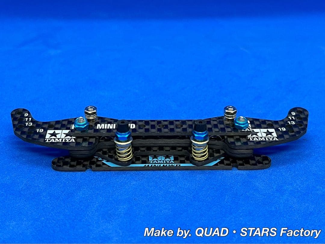 【ミニ四駆・MS用】2軸ATピボット＋1軸リヤアンカー＋リヤスキッド　2021