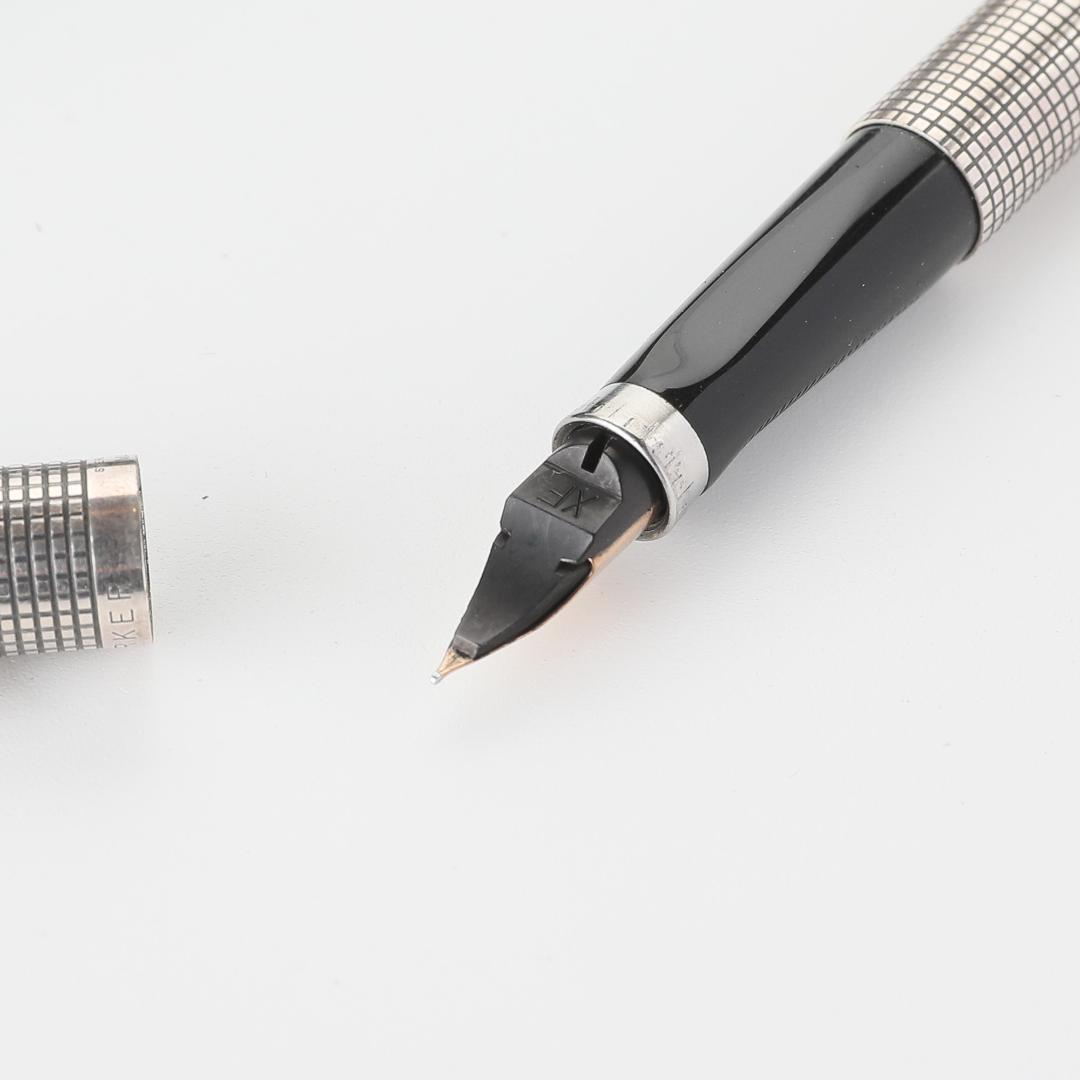 【純正箱付属】PARKER75シズレ 万年筆 スターリングシルバー