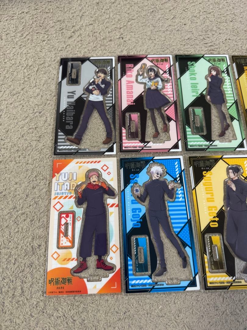 呪術廻戦　グッズ　まとめ売り　限定品あり　五条　夏油　バッグ　アクスタ