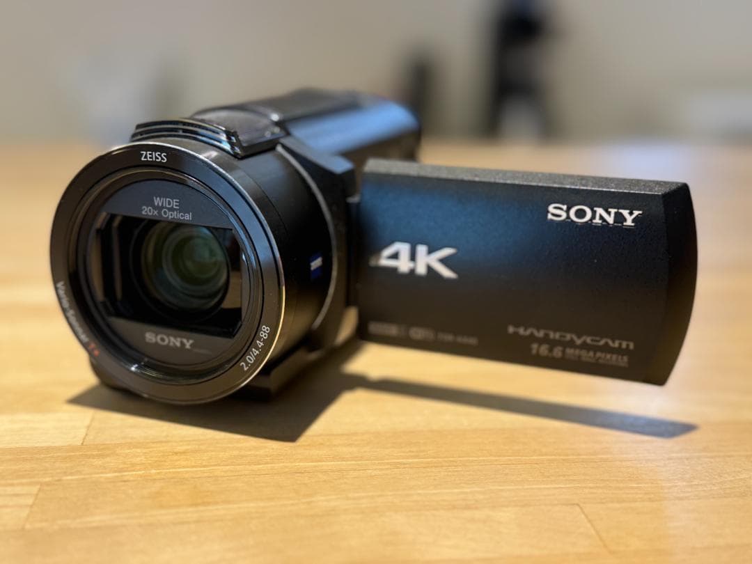 完動品】SONY FDR-AX40 4K ハンディカム ブラック