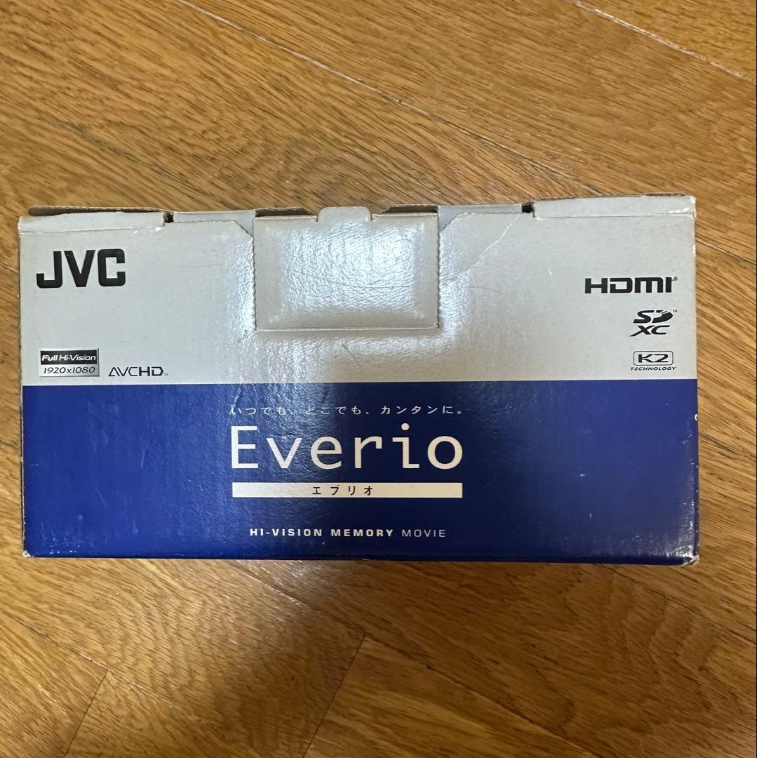 美品！JVC Everio GZ-E242-s ハイビジョンメモリームービー