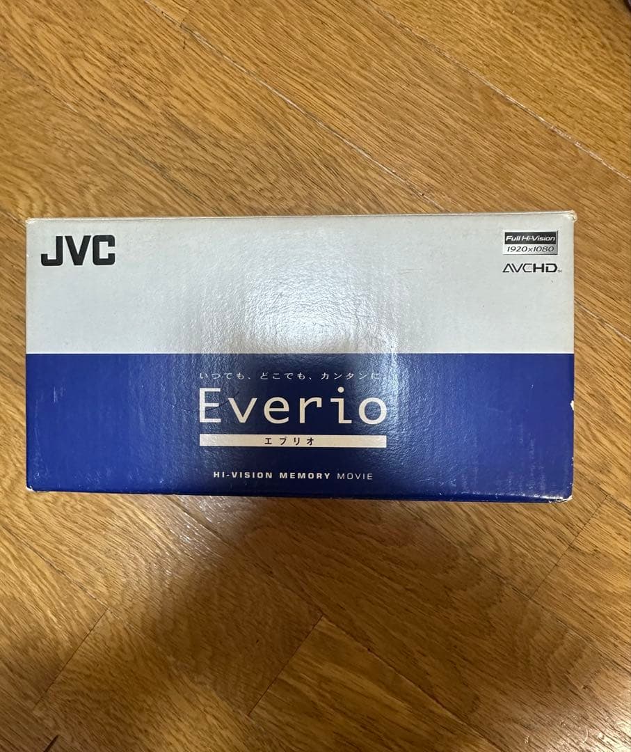 美品！JVC Everio GZ-E242-s ハイビジョンメモリームービー