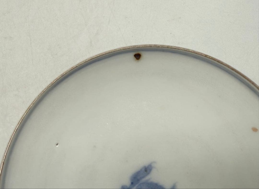 時代　伊万里　色絵　蓋茶碗3点　アンティーク　送料込み250922