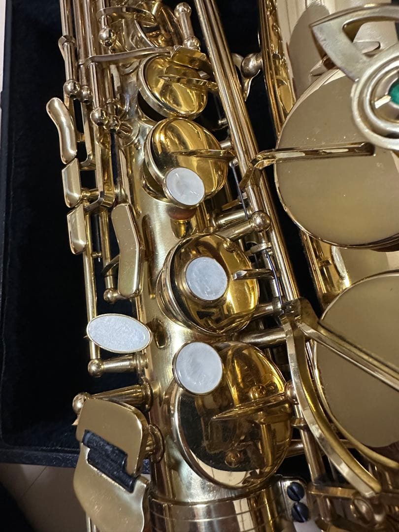 アルトサックス(ゴールド) 本体 ケース付き