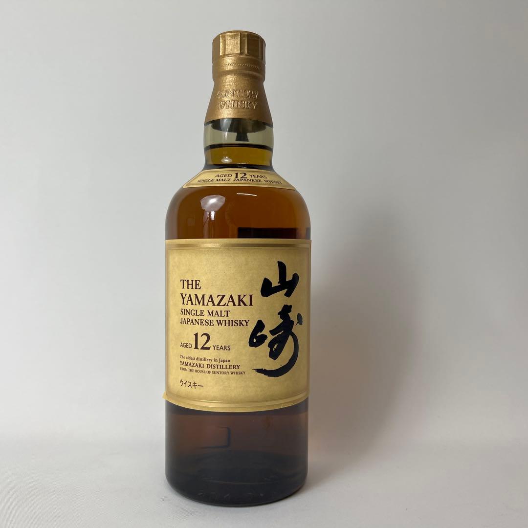 新品未開封 山崎12年 シングルモルトウイスキー 700ml 箱なし ホロ有