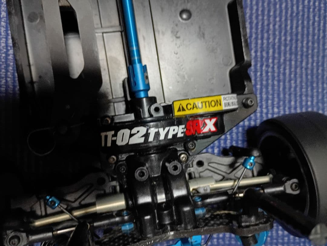 タミヤTT02-SRX スタビ付き