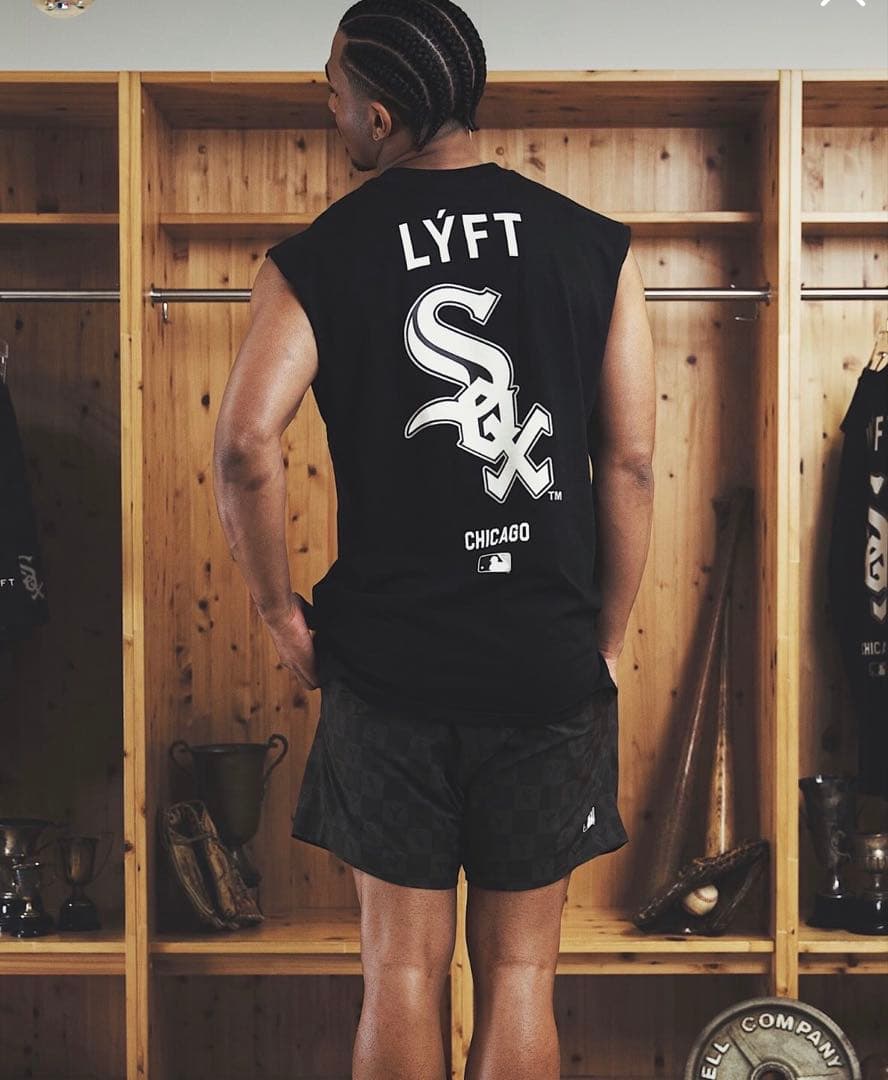 LYFT MLBコラボ ホワイトソックス タンクトップ Mサイズ