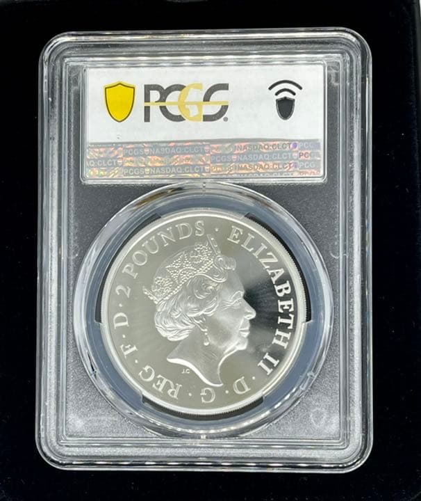 特別価格】クイーンズビースト 銀貨 ロイヤルミント 2021 コイン PCGS