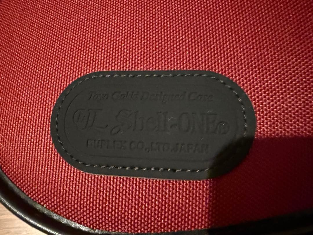 ヴァイオリン ケース UL Shell ONE バイオリン 赤 1/2 2分の1