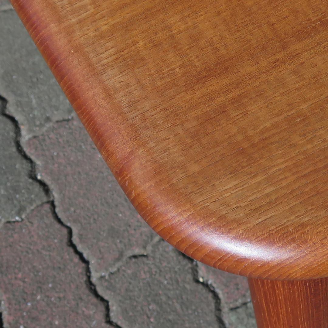 y*1様 北欧 ヴィンテージ チーク無垢天板 エクステンション拡張 ダイニングテ