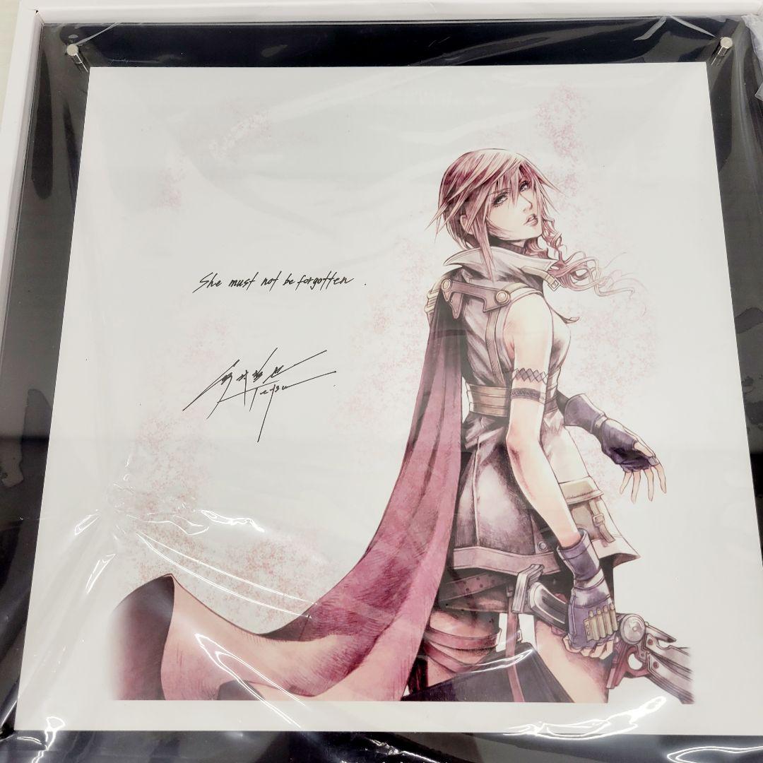 ★希少品★ ライトニング リターンズ ファイナルファンタジーⅩⅢ イラスト額装品