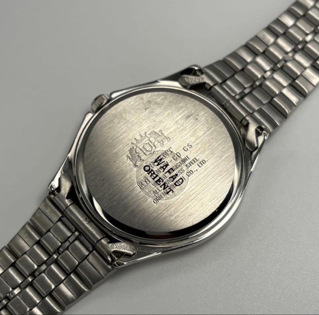 ORIENT（オリエント）クォーツ腕時計、動作良好・電池交換済