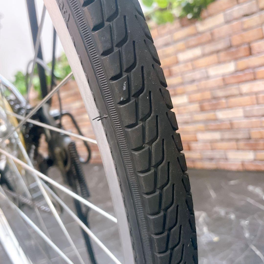 引き取り価格【41】一般車 シティー車 GLAS GOID ブラック 27インチ 自転車