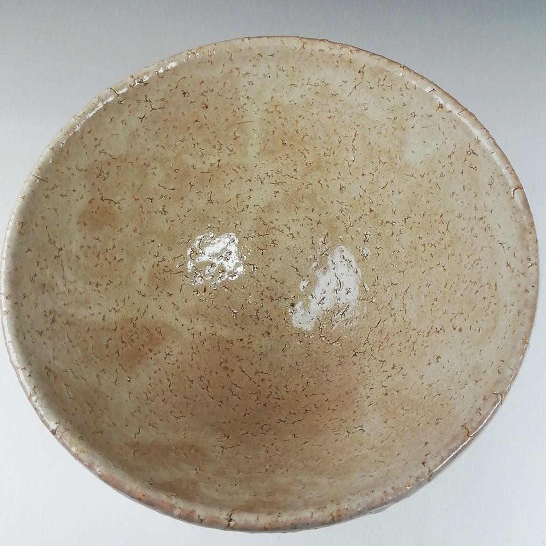 T616 茶碗 『萩焼』『長沢窯 原田隆峰 作』 共箱 抹茶碗 茶道具