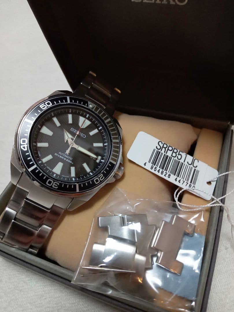 【フーミンパパ】SEIKO　PROSPEX　機械式自動巻　SRPB51JC