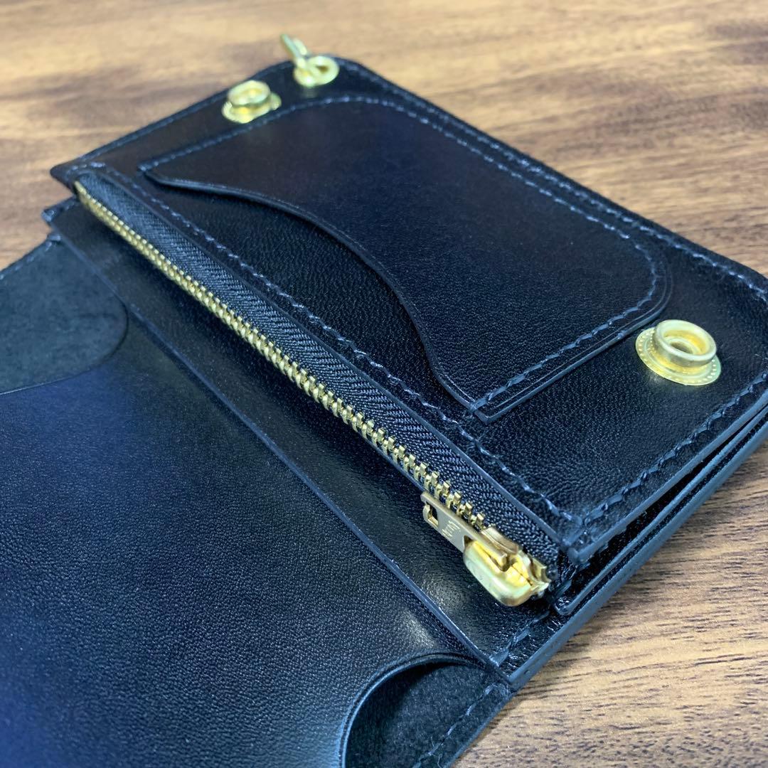 トラッカーウォレット　新喜皮革horse leather CA008